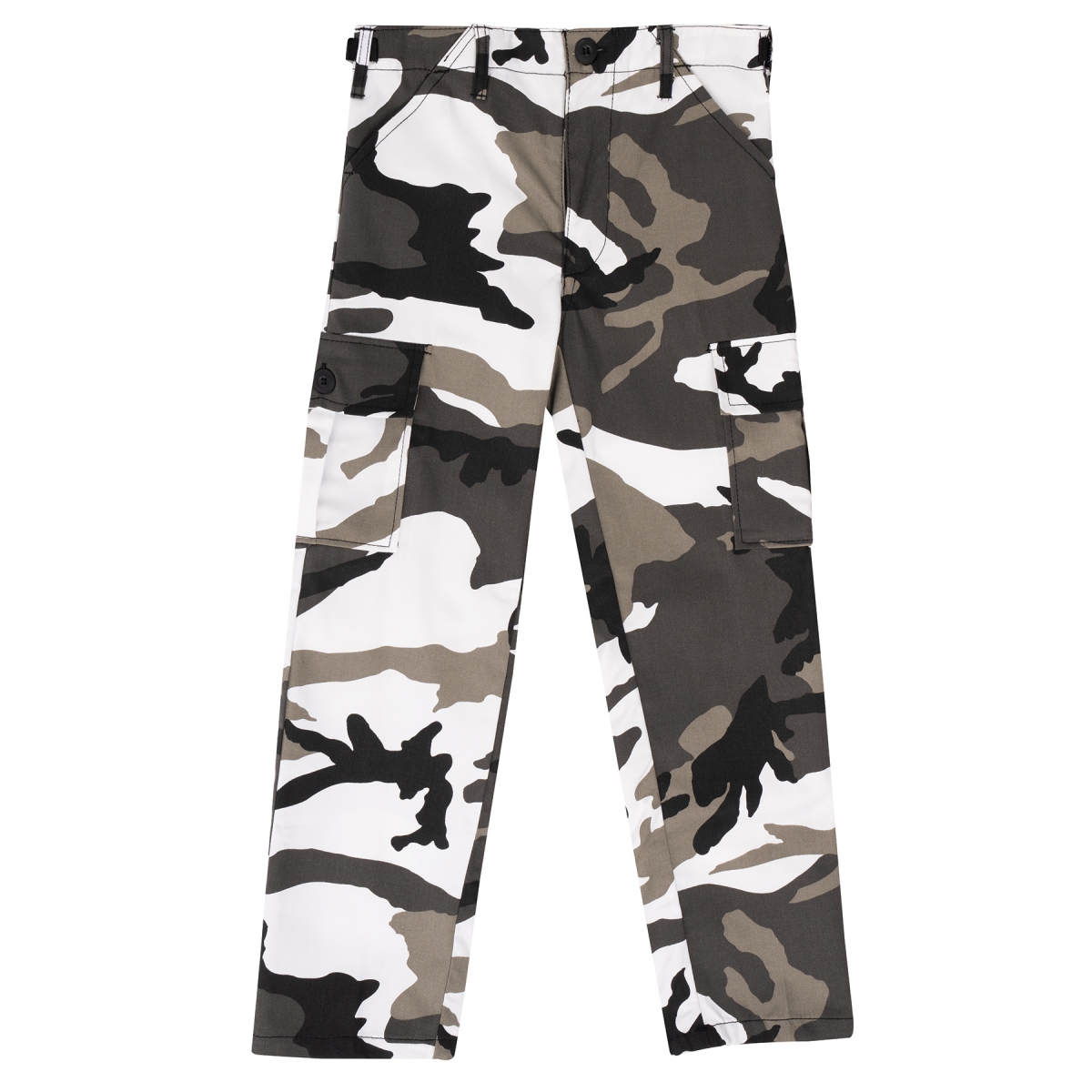 7615 Men Kids Cargo Pants, City Camo - Size 8