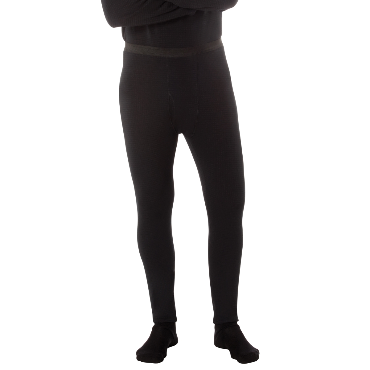 7719 Men Level II ECWCS Gen III Mid-Weight Underwear Bottoms, Black - Medium