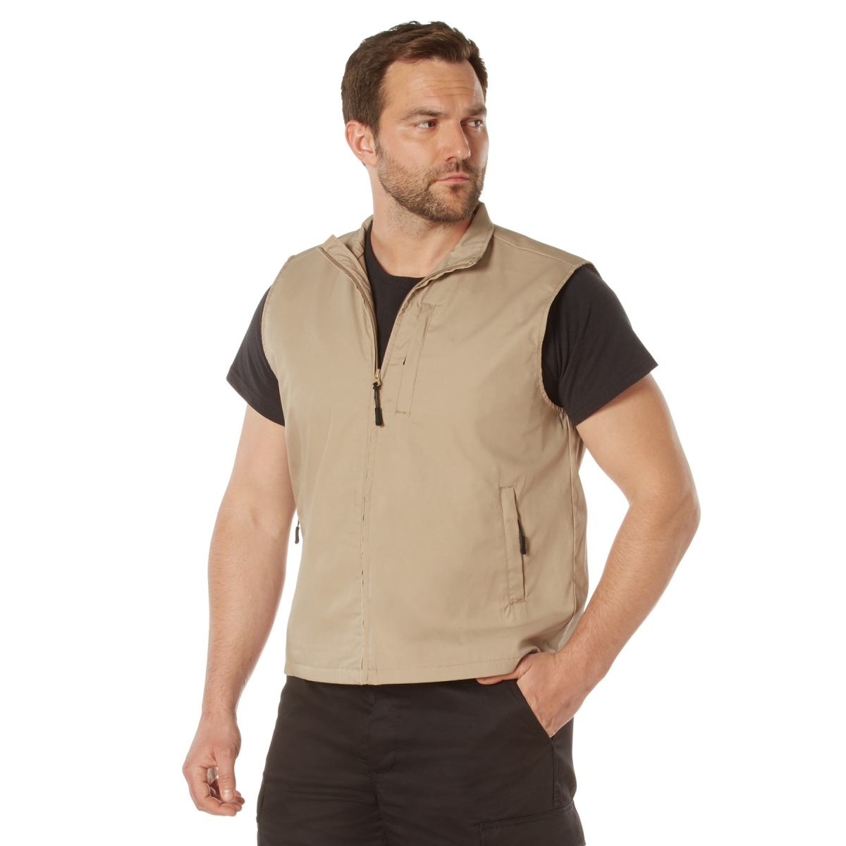 15202 Undercover Travel Vest, Khaki - 2XL