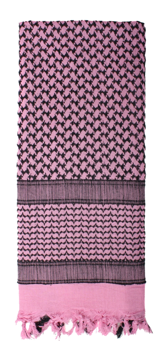9833 Shemagh Tactical Desert Keffiyeh Scarf, Pink