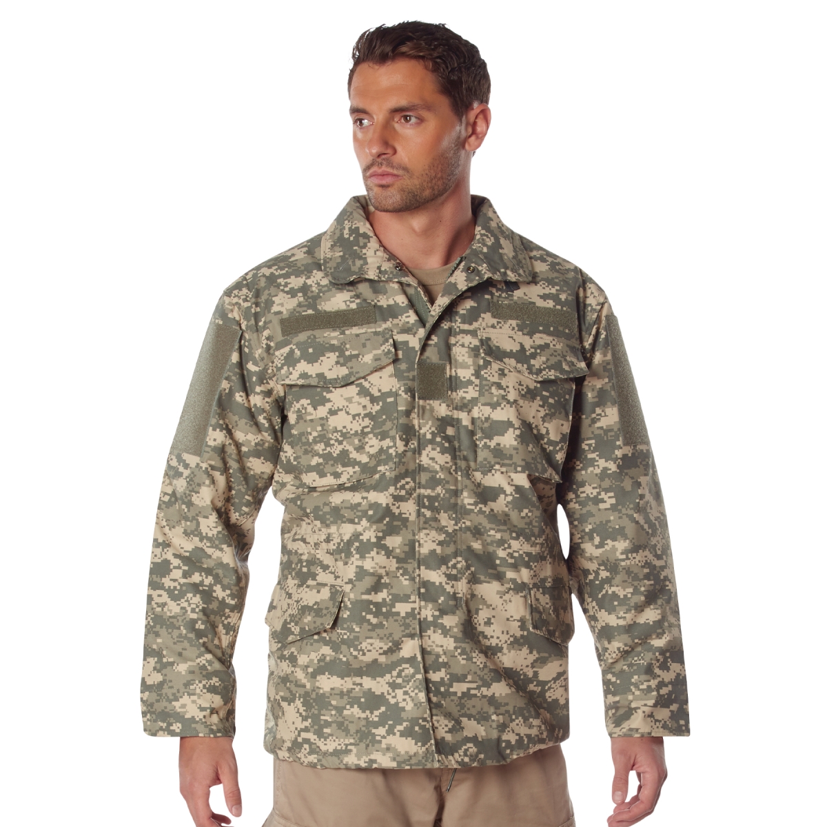 9843 Men M-65 Field Jacket, ACU Digital Camo - Medium
