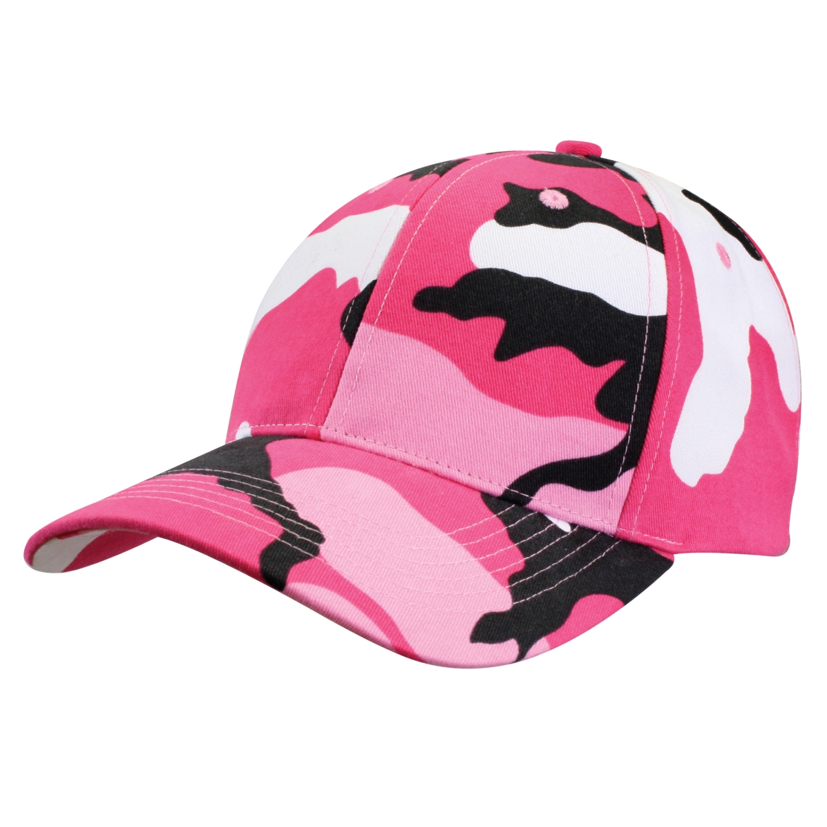 10647 Supreme Low Profile Caps, Pink Camo