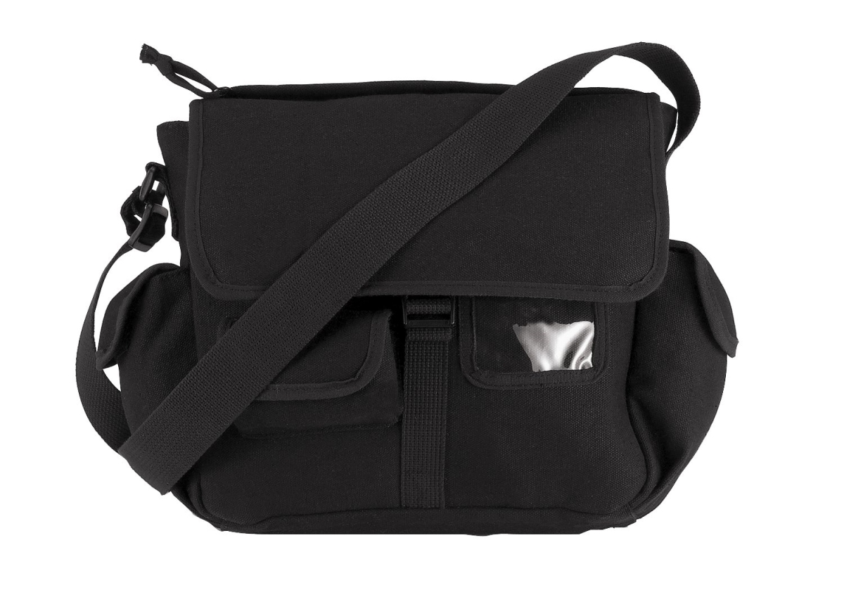 10675 Canvas Urban Explorer Bag, Black