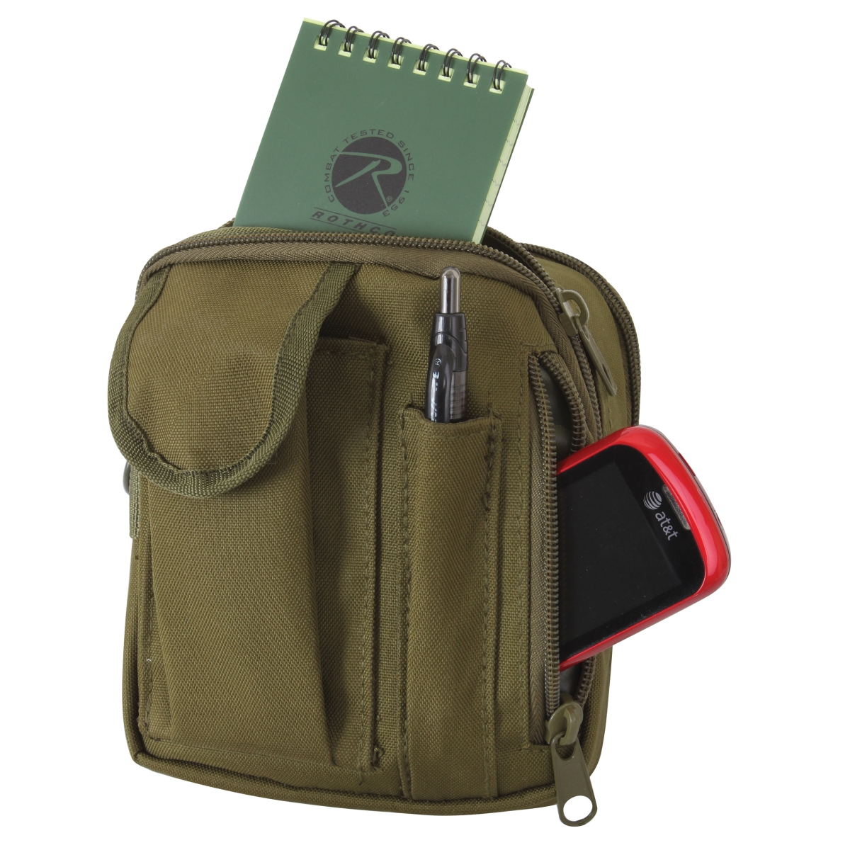 12234 Molle Compatible Excursion Organizer, Olive Drab