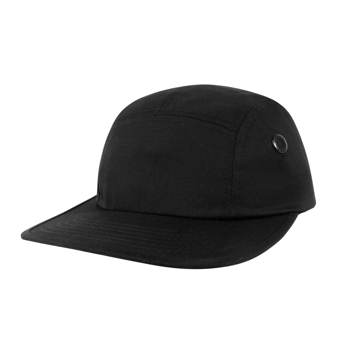 11077 5 Panel Street Caps, Black