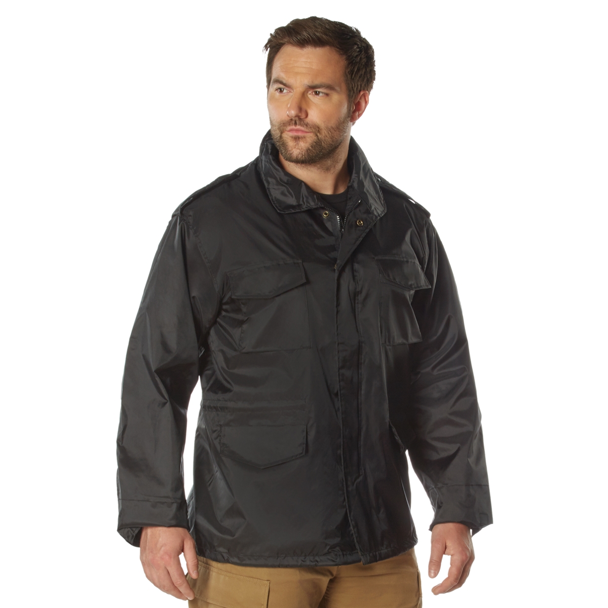 10044 M-65 Storm Jacket, Black - Large