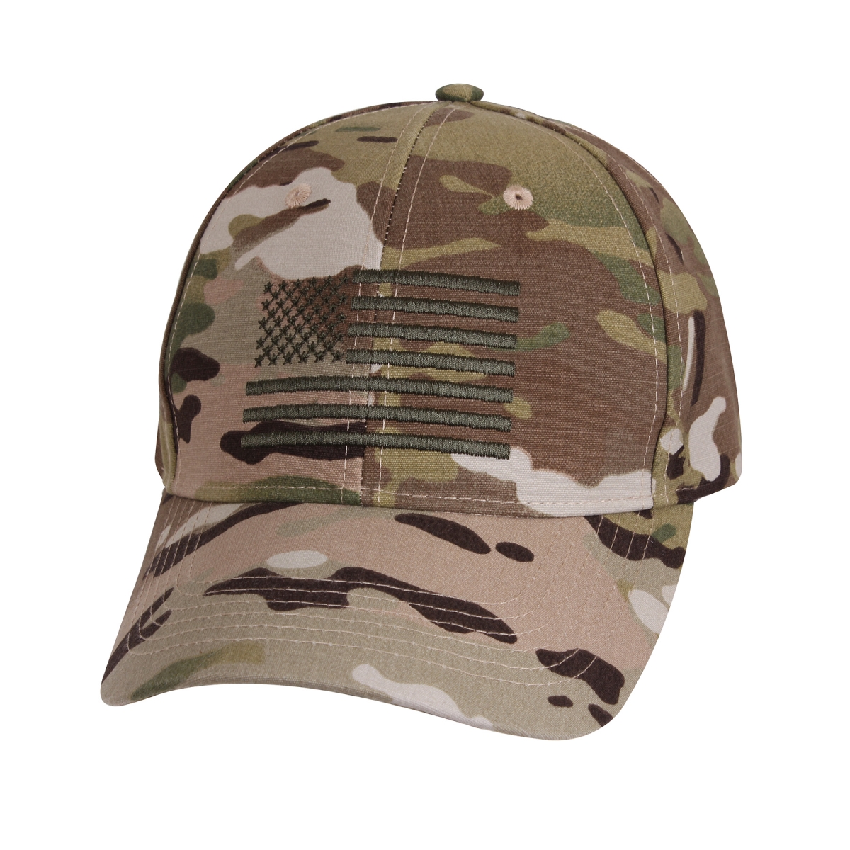 16019 U.S. Flag Low Profile Cap, MultiCam