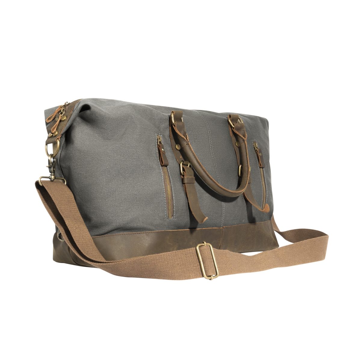 21055 Extended Weekender Bag, Charcoal Gray