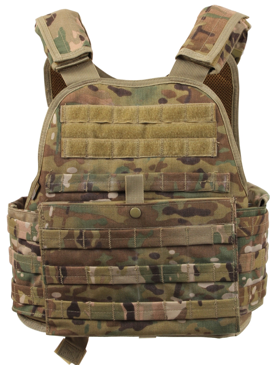 18164 Molle Plate Carrier Vest, MultiCam - 2XL & 3XL