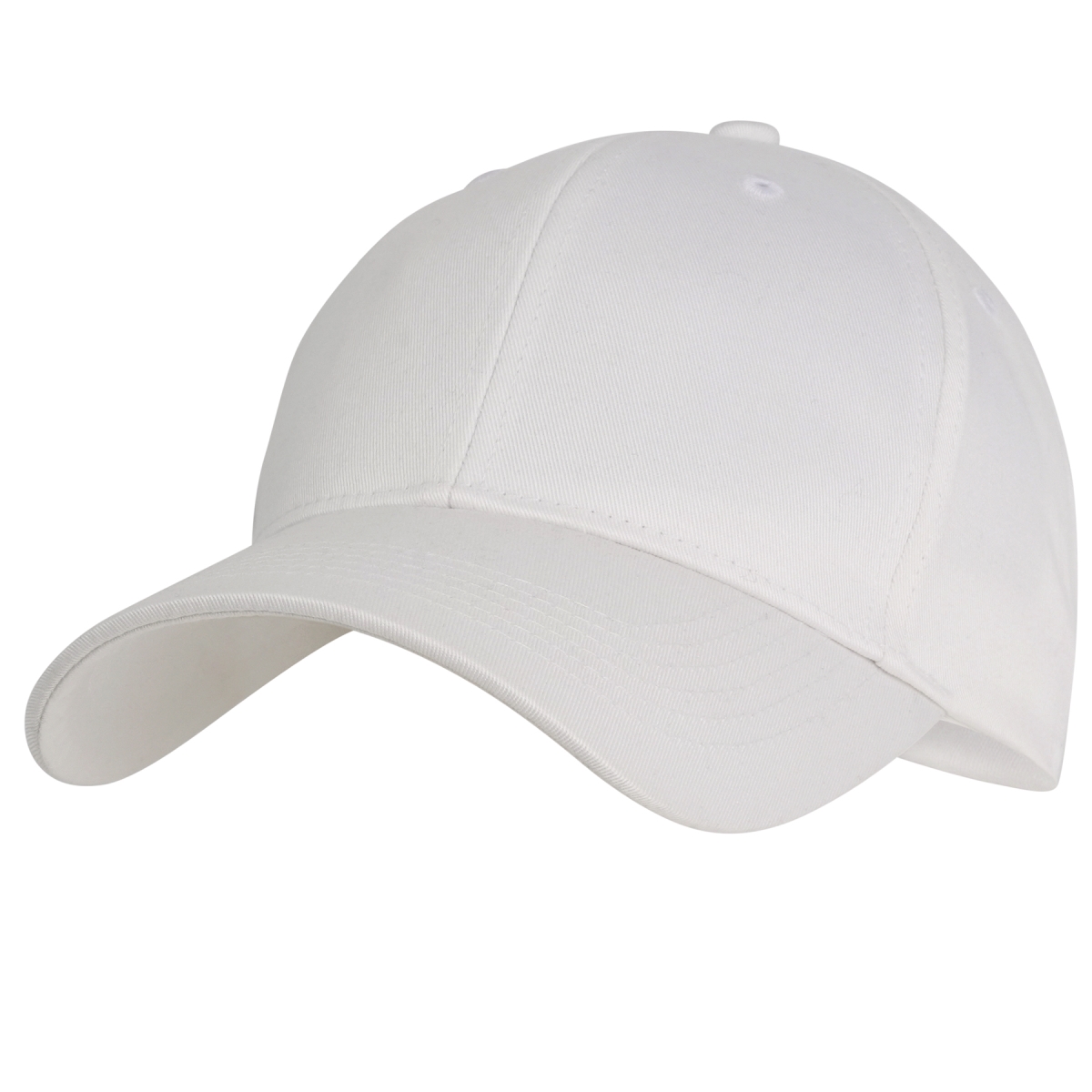 22596 Supreme Solid Color Low Profile Cap, Off White