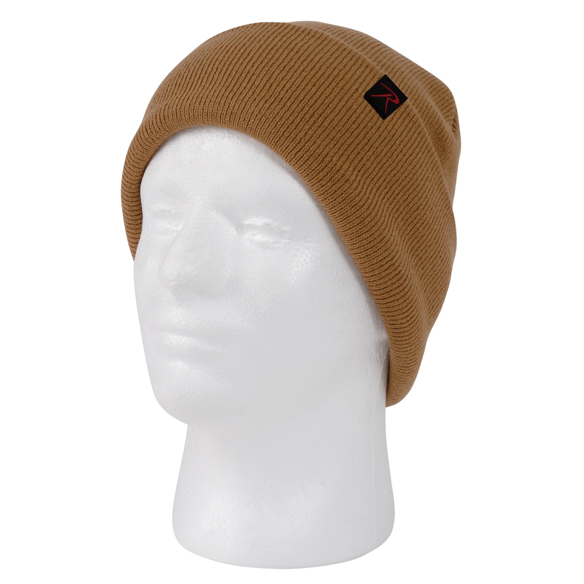 22702 Deluxe Fine Knit Watch Caps, Work Brown