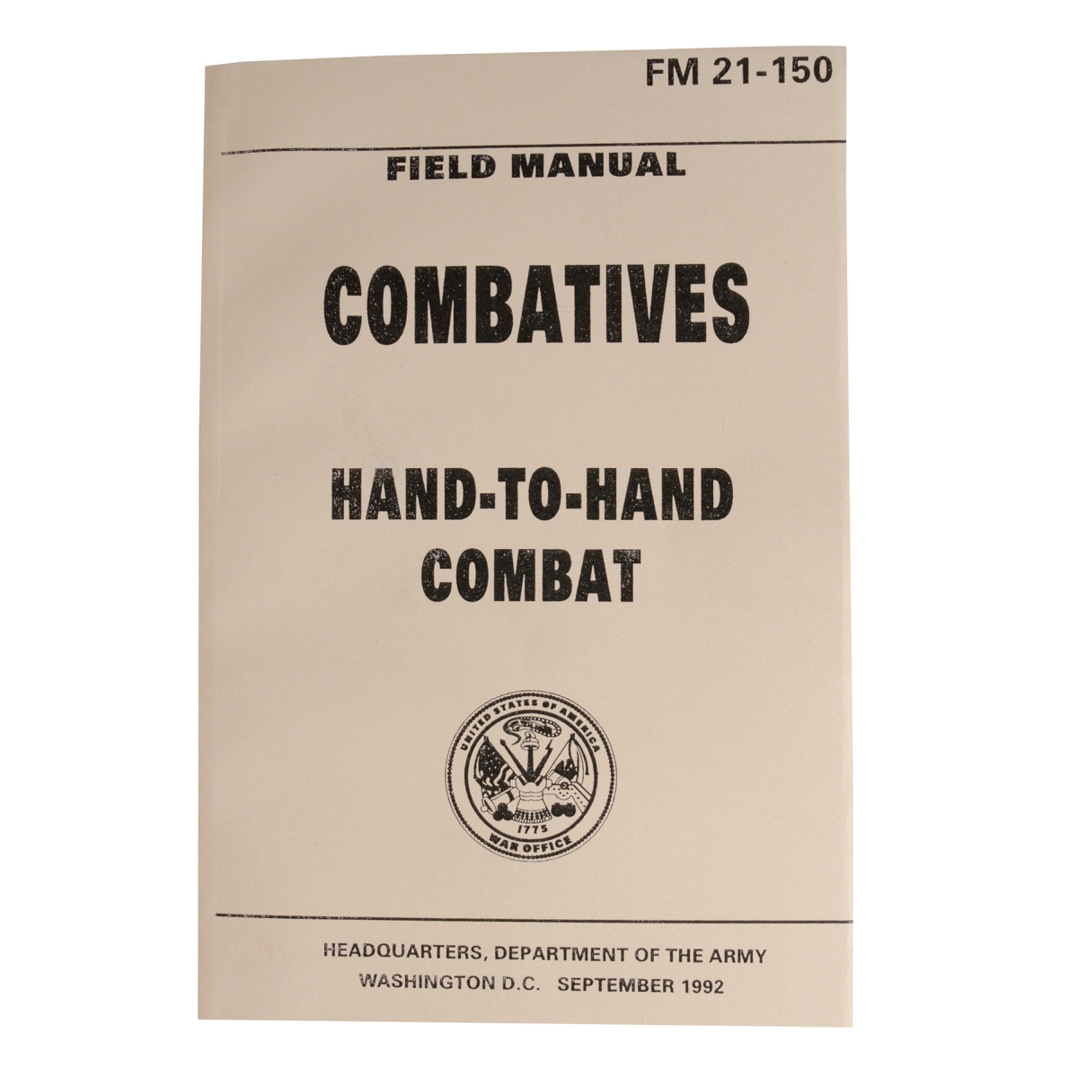 30369 Combative Hand-to-Hand Combat FM21-150 Manual Handbook
