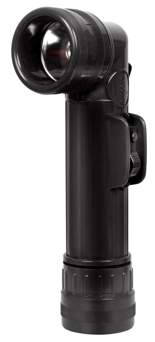 7697 Genuine G.I. Angle head Flashlights, Black