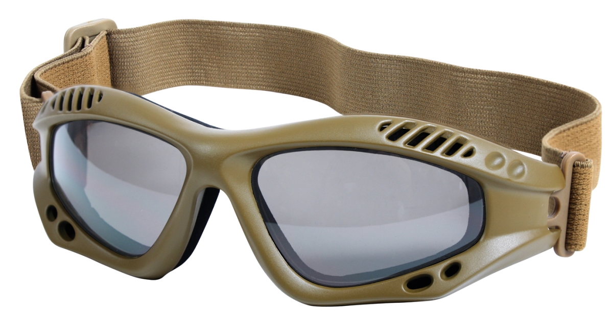 197 Ventec Tactical Goggles Sunglasses, Coyote Brown