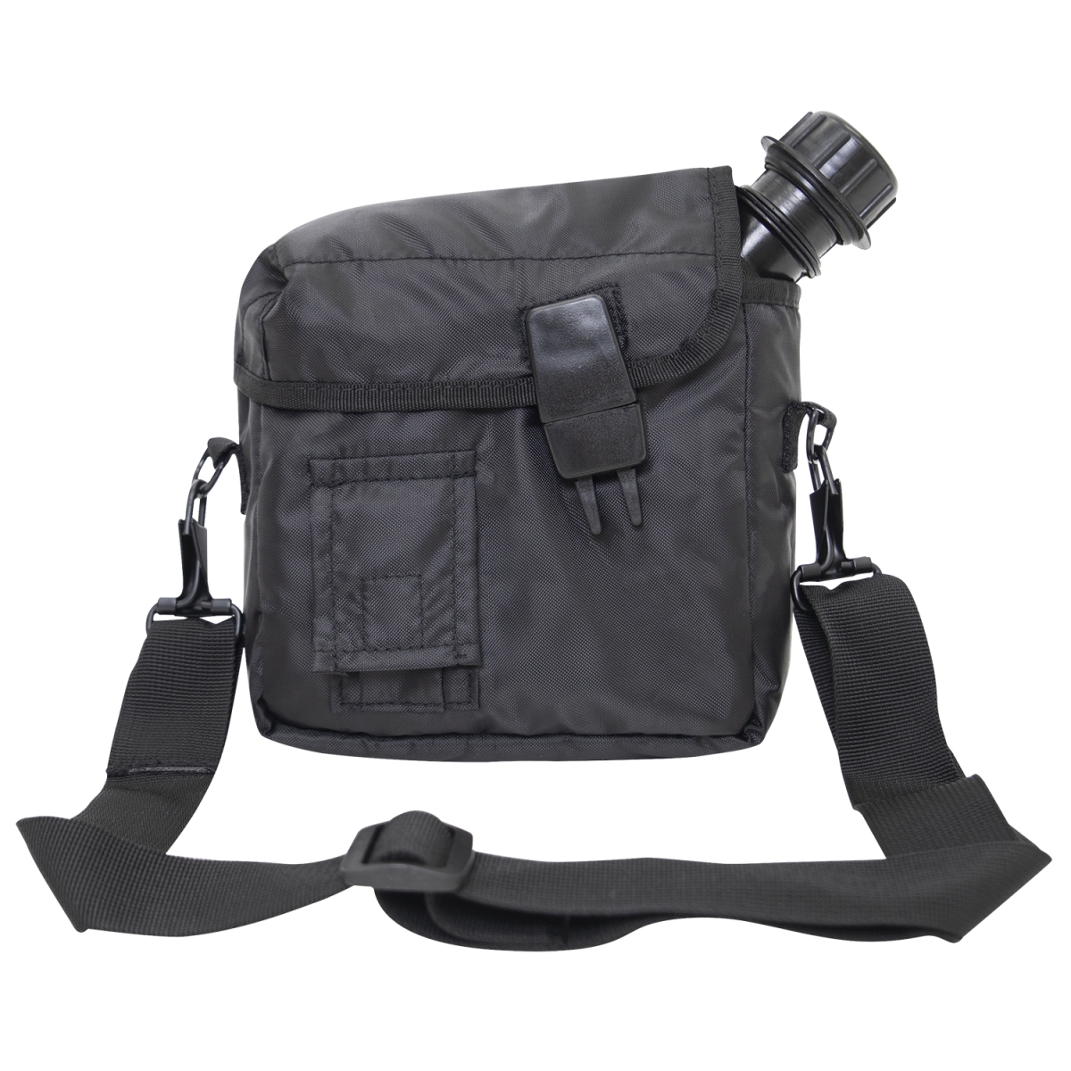 608 2 qt. G.I. Type Bladder Canteen Cover, Black