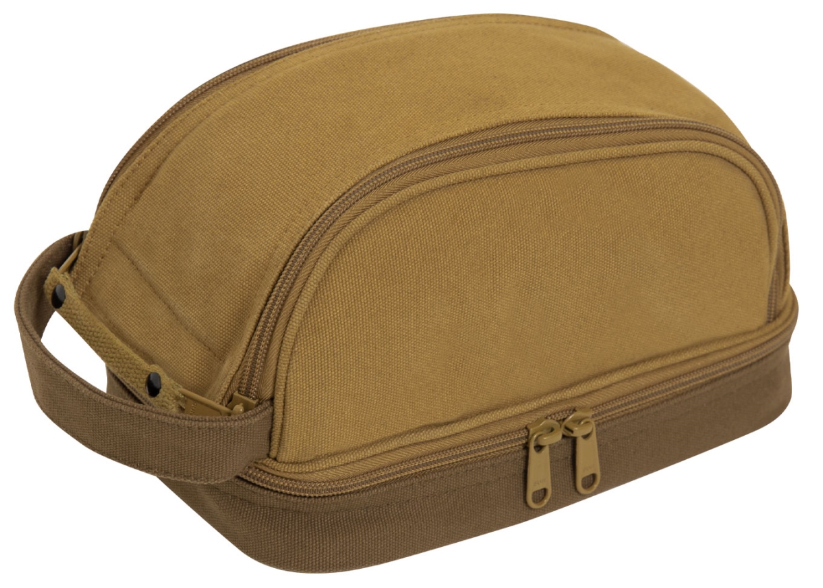 19287 Deluxe Canvas Travel Kit, Coyote Brown