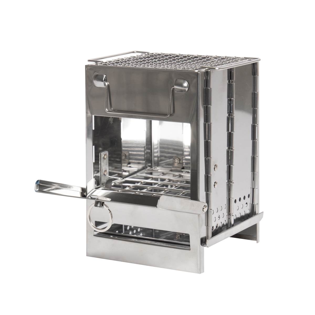 20681 Stainless Steel Folding Camp Stove