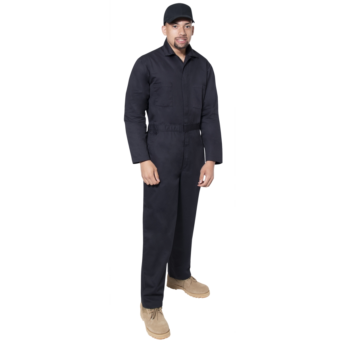 20825 Workwear Coverall, Midnight Navy Blue - Large