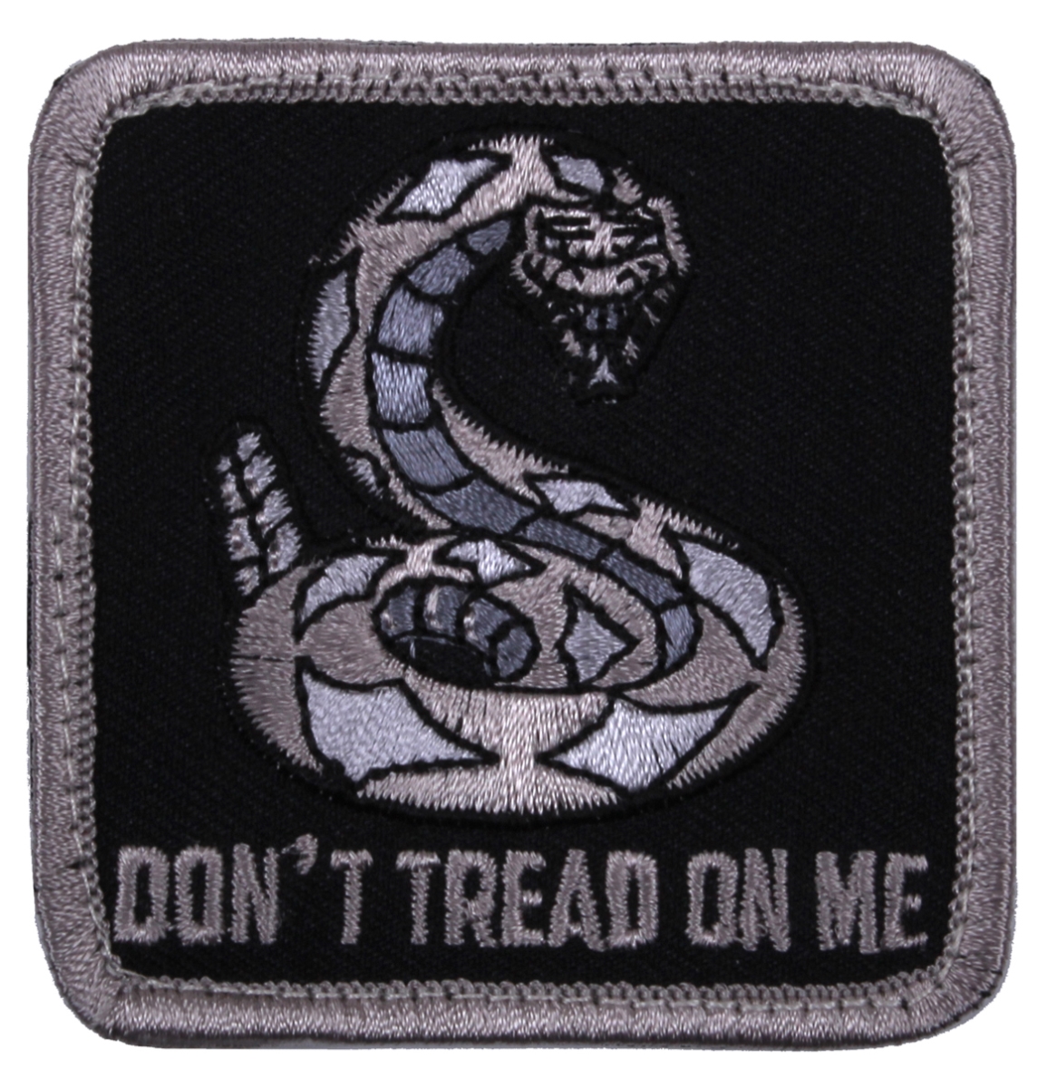 17194 Dont Tread On Me Morale Patch, Black