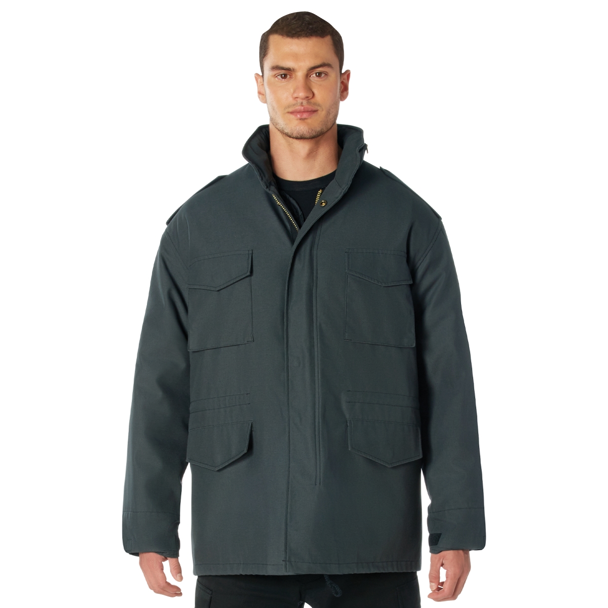 23173 Men M-65 Field Jacket, Gunmetal Gray - Medium