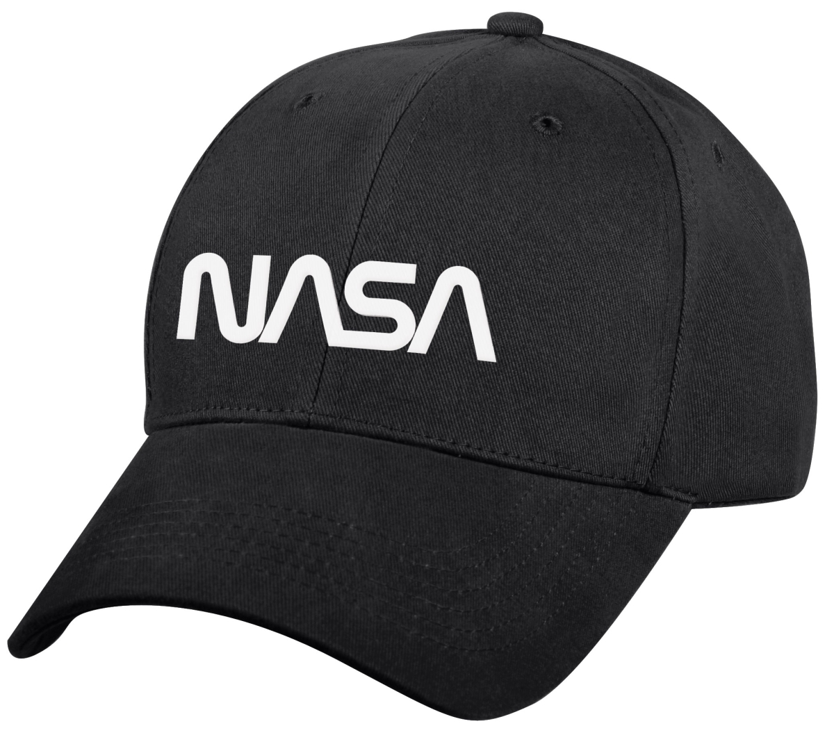19507 NASA Worm Logo Low Profile Cap, Black