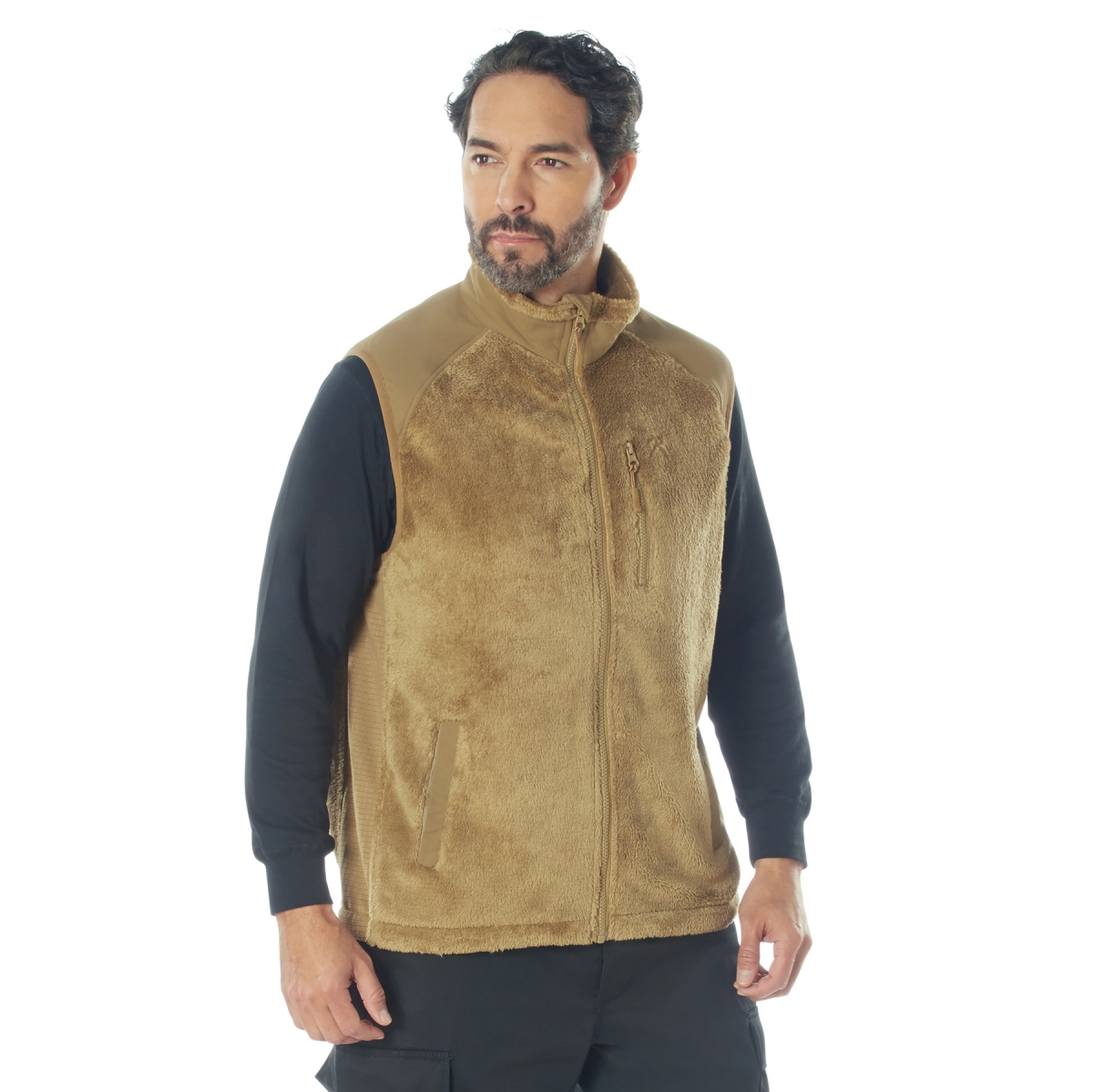 23748 E.C.W.C.S. Fleece Vest, Coyote Brown - 2XL