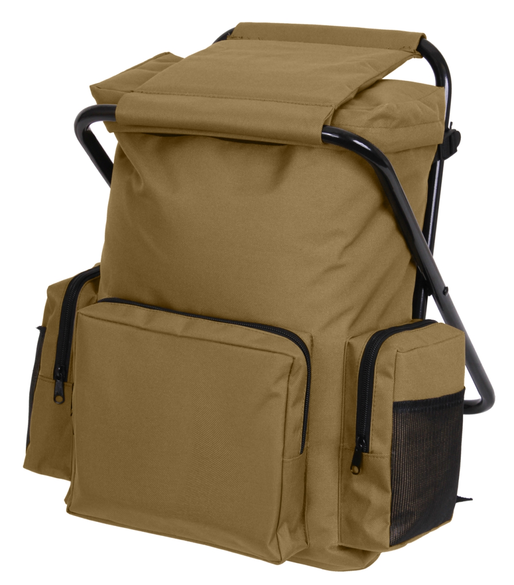 15924 Backpack & Stool Combo Pack, Coyote Brown