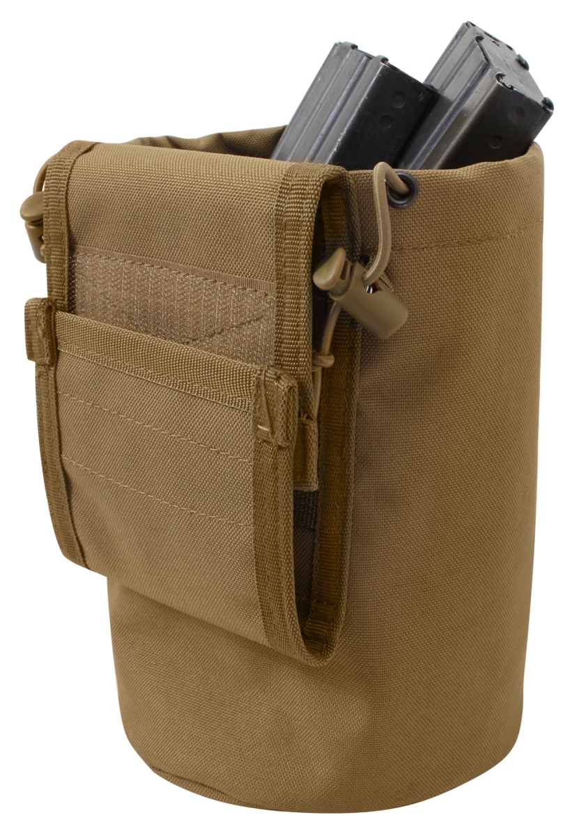 4530 Molle Roll-Up Utility Dump Pouch, Coyote Brown