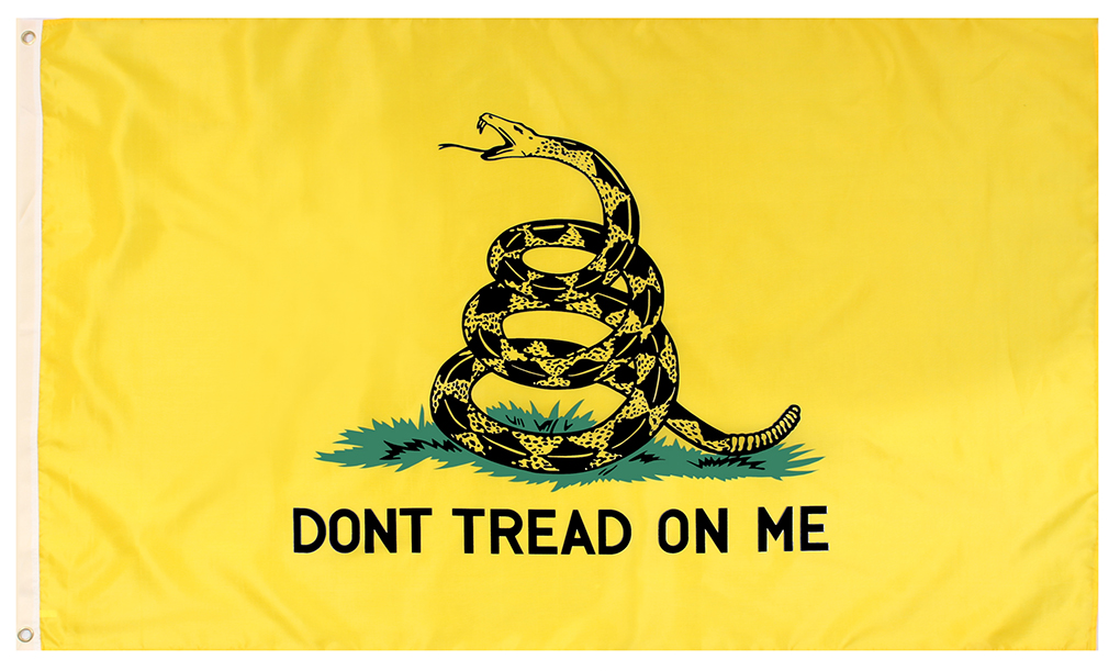 12205 3 x 5 ft. Dont Tread On Me Flag