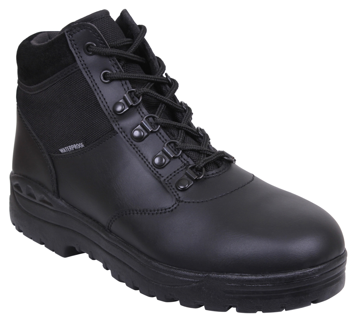 16592 6 in. Forced Entry Tactical Waterproof Boot, Black - Size 11