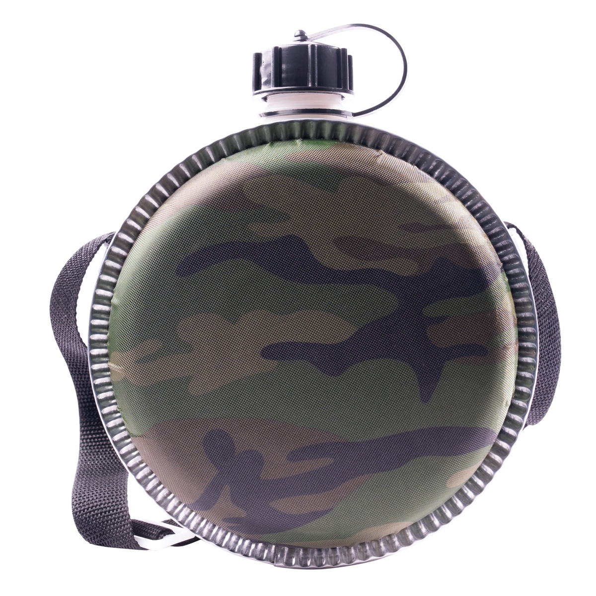 813 2 qt. Woodland Camo Desert Canteen