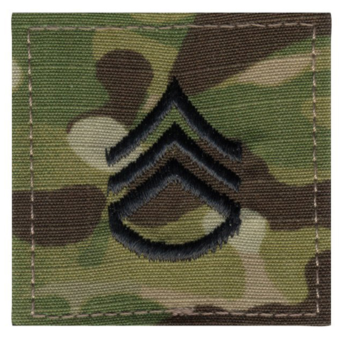 852 Official U.S. Made Embroidered Rank Insignia Staff Sergeant Patch