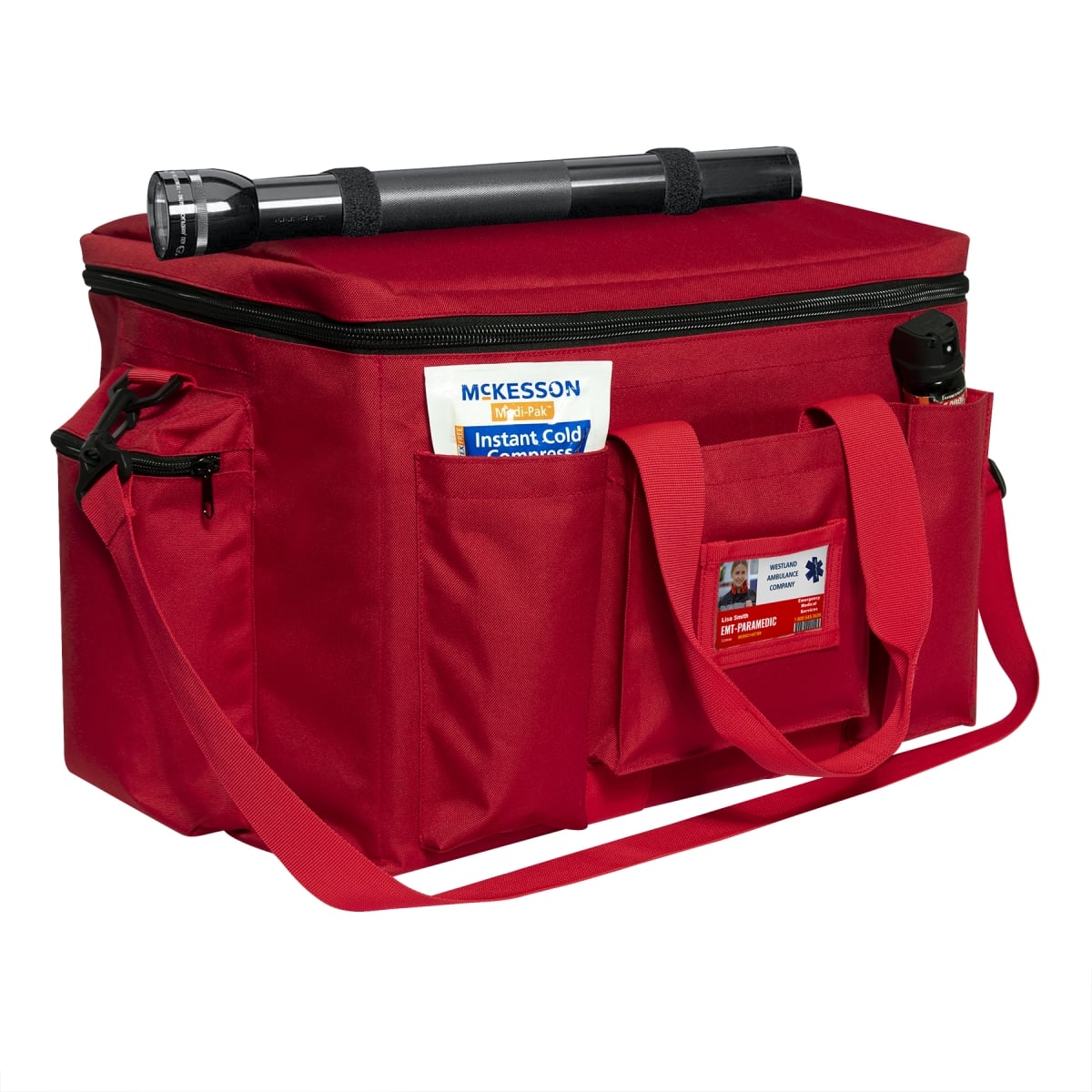 20634 Police Equipment Bag, Red