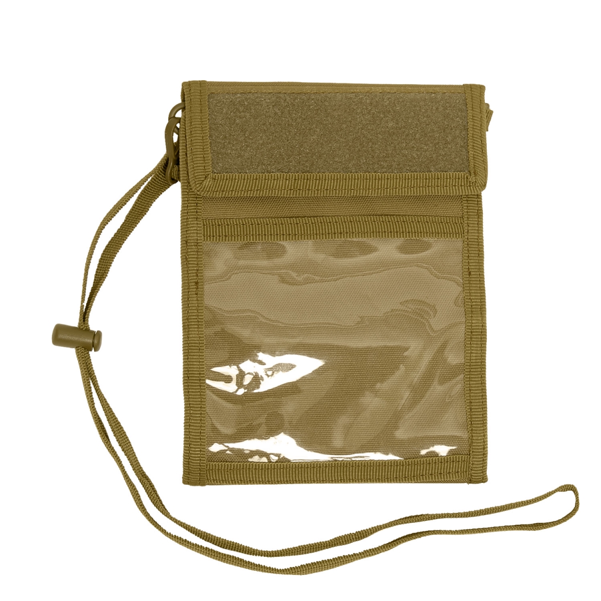 18626 Deluxe ID Holder, Coyote Brown