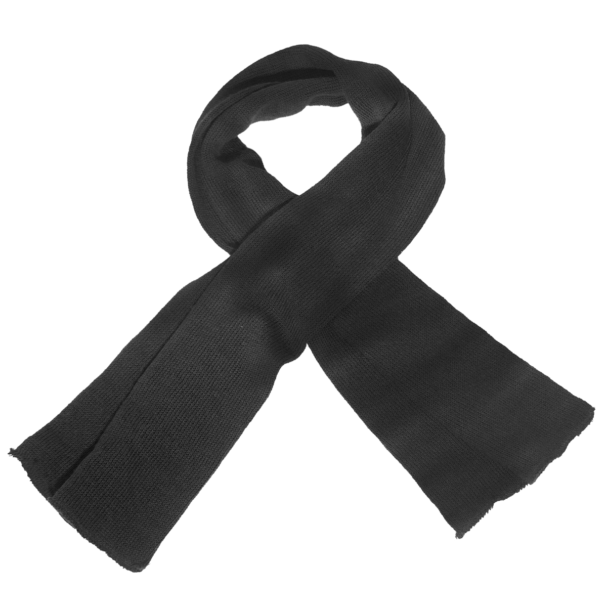 21929 Military Wool Scarf, Black