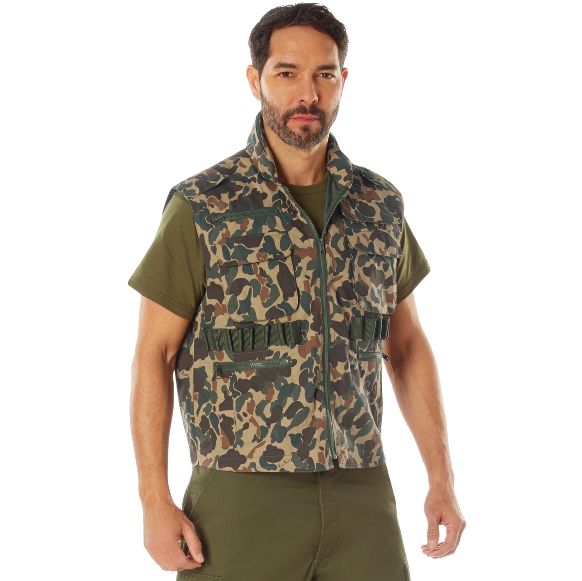 23430 Bear Archery Fred Camo Ranger Vest - Large