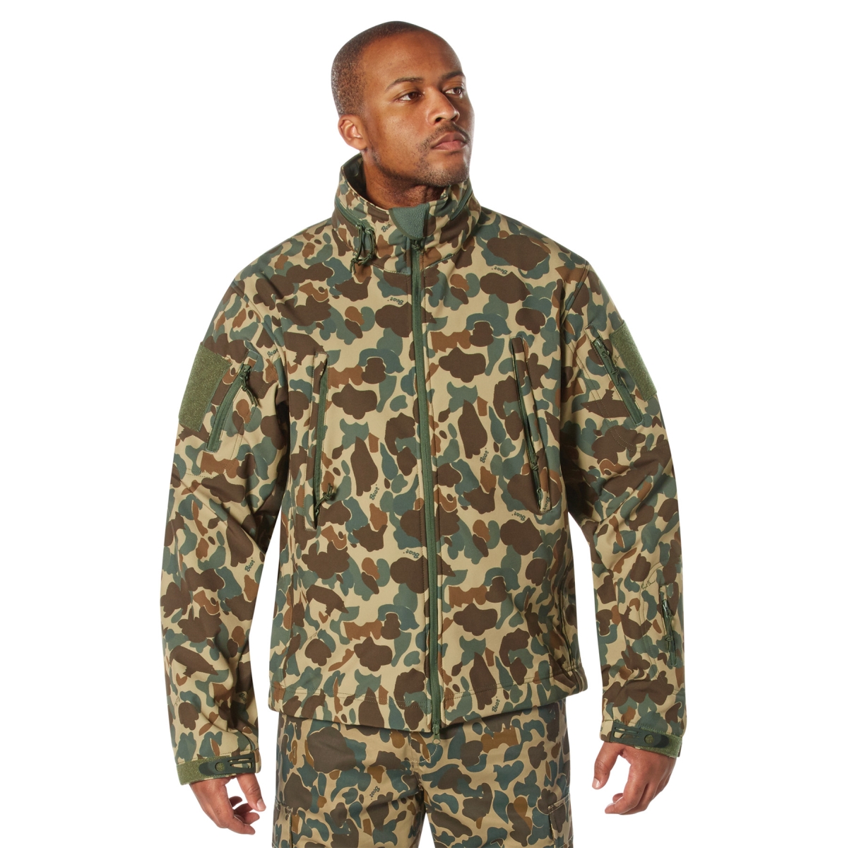 29689 Bear Archery Fred Camo Special Ops Soft Shell Jacket - Large