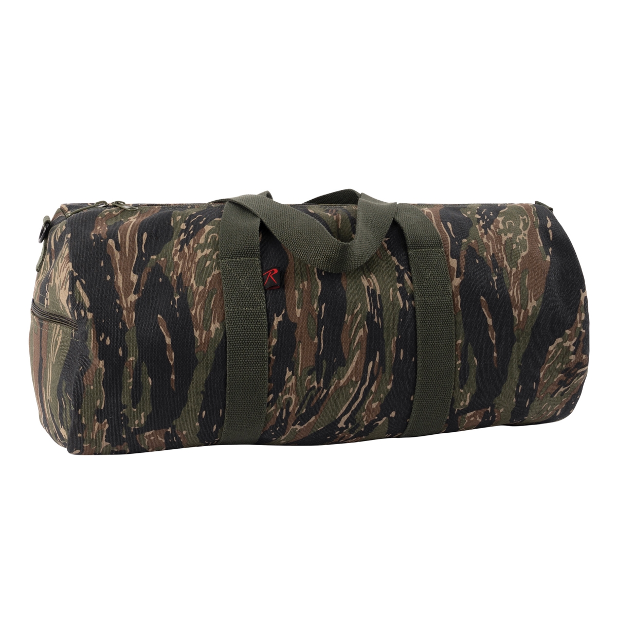 30179 Canvas Shoulder Duffle Bag, Tiger Stripe Camo - 24 in.