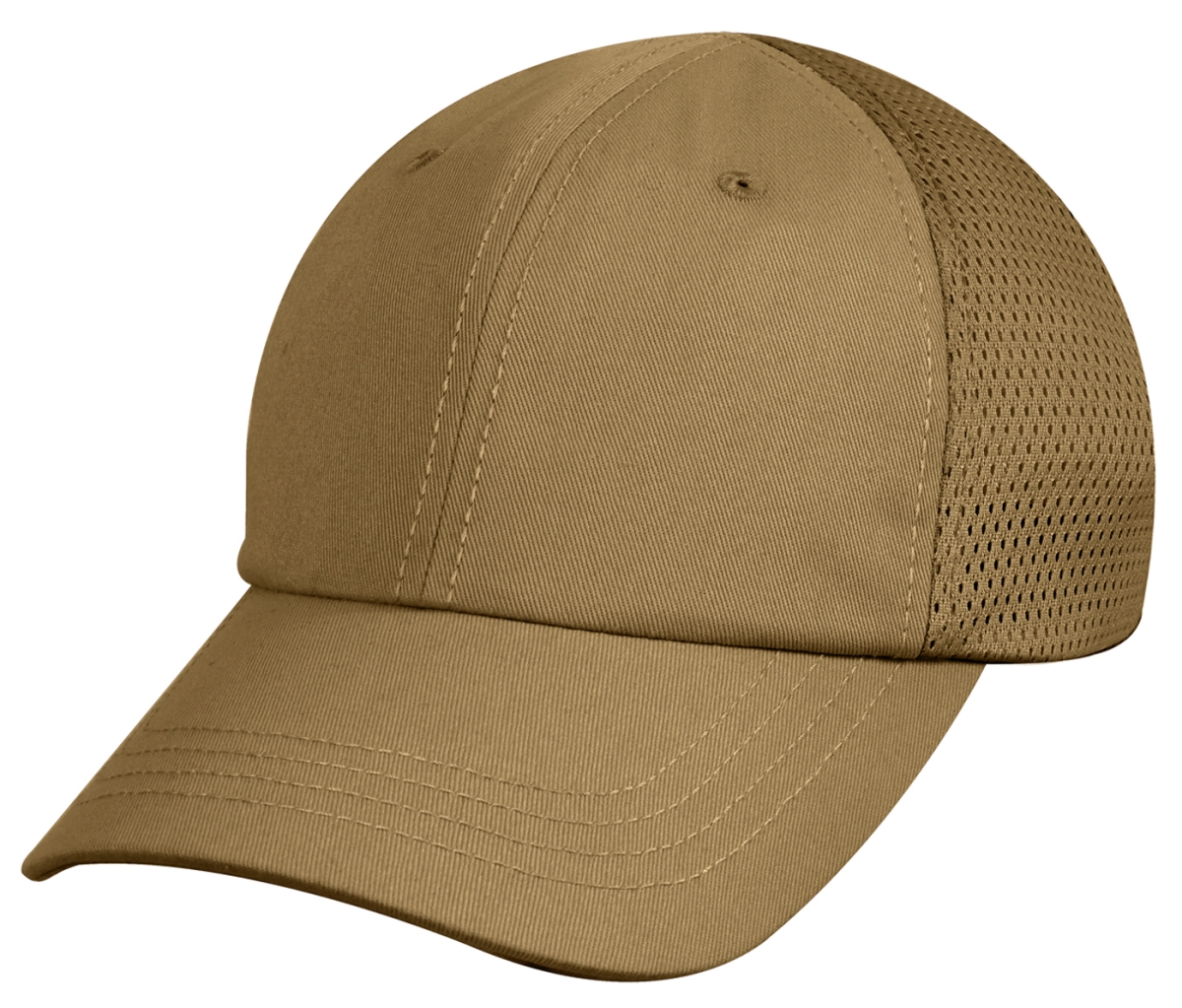 17012 Mesh Back Tactical Cap, Coyote Brown