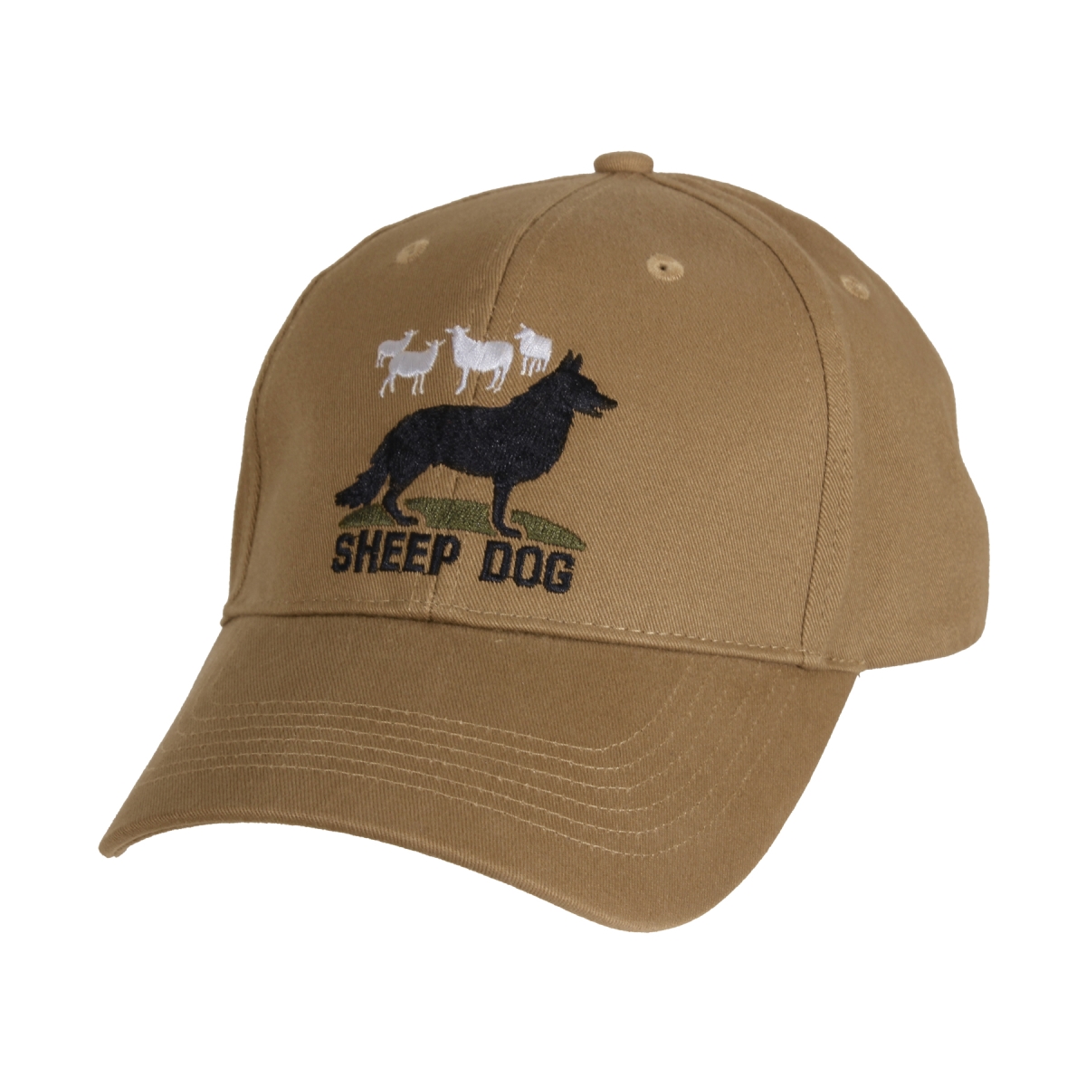 15270 Sheep Dog Deluxe Low Profile Cap, Brown
