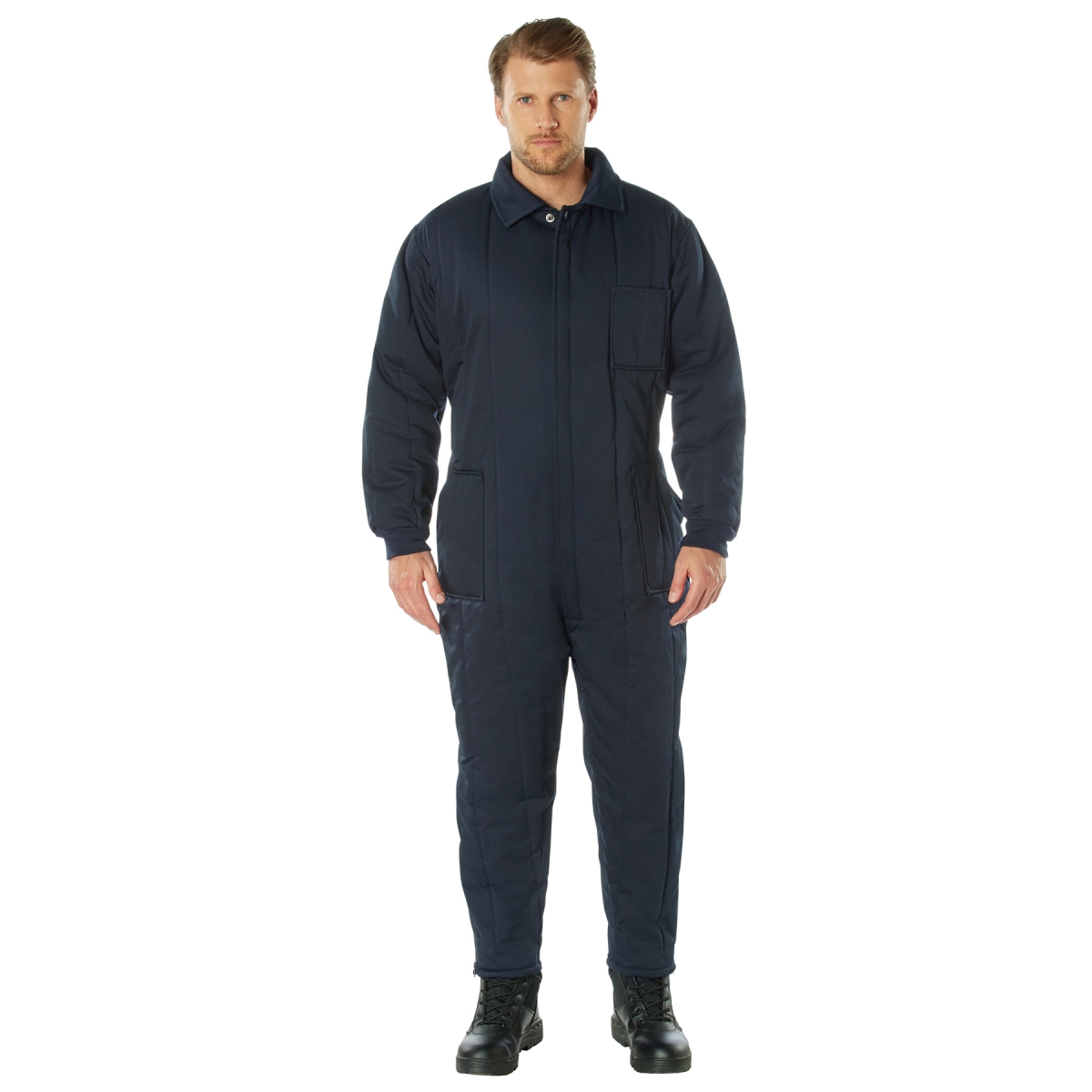 941 Insulated Coveralls44 Navy Blue  Medium