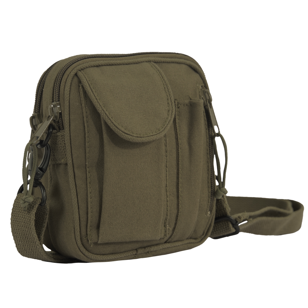 1227 Excursion Organizer Shoulder Bag, Olive Drab
