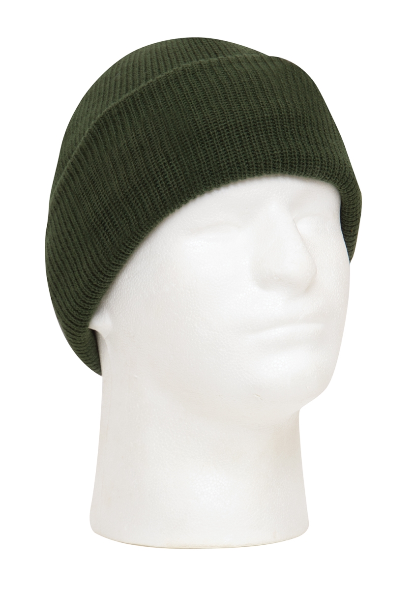 19826 Wind & Waterproof Insulated Acrylic Watch Caps, Olive Drab