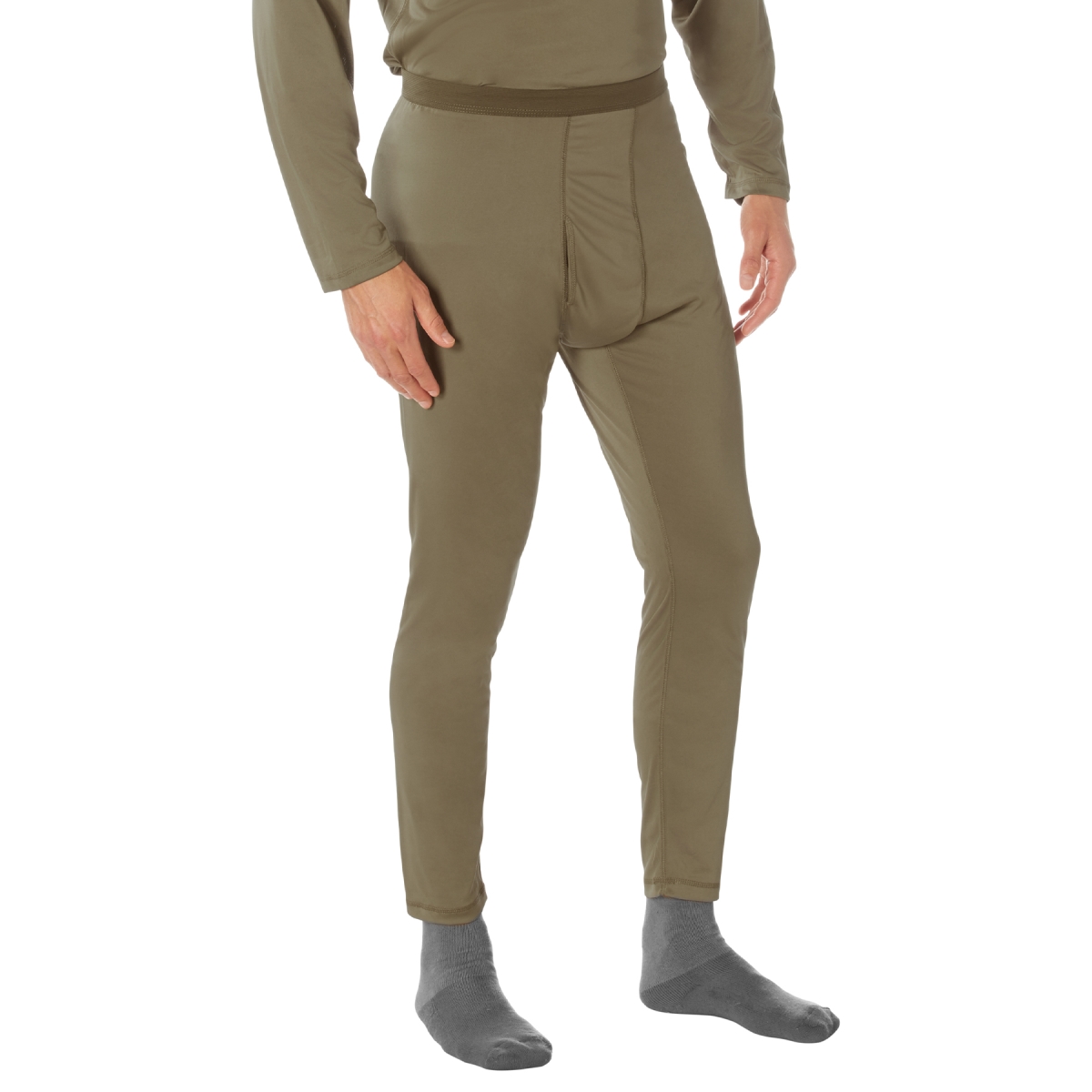 17007 ECWCS Gen III Silk Weight Bottom, AR 670-1 Coyote Brown - Medium