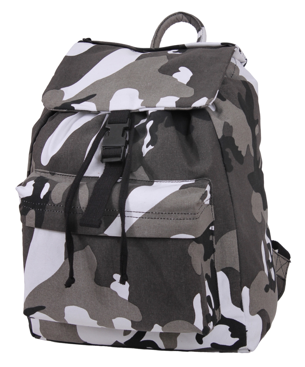 18358 Canvas Daypack Backpack, City Camo