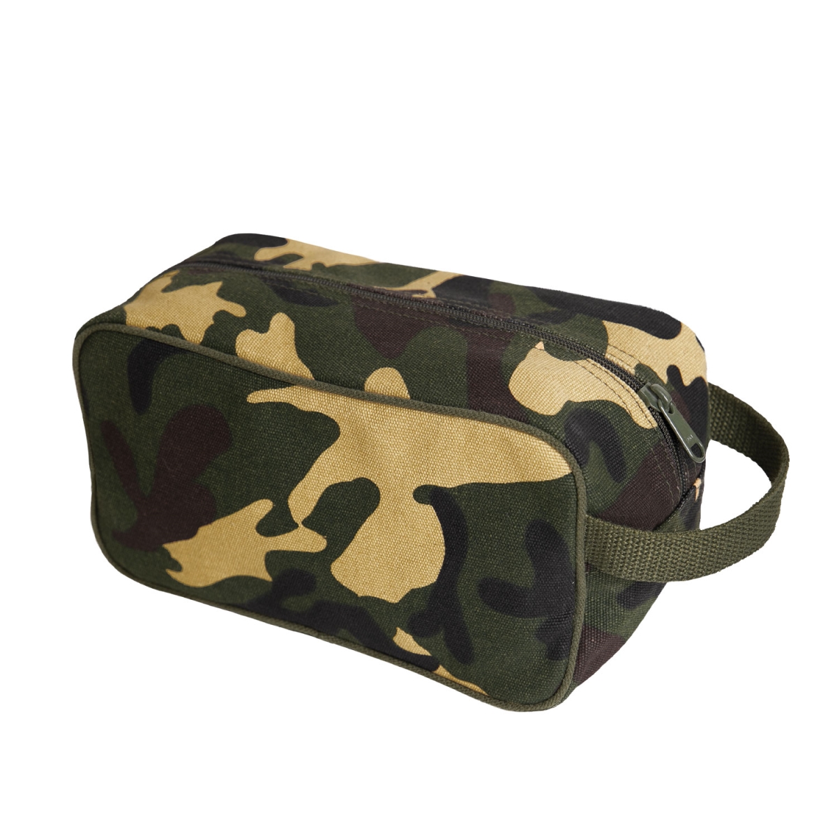 18623 Canvas Travel Dopp Kit, Woodland Camo