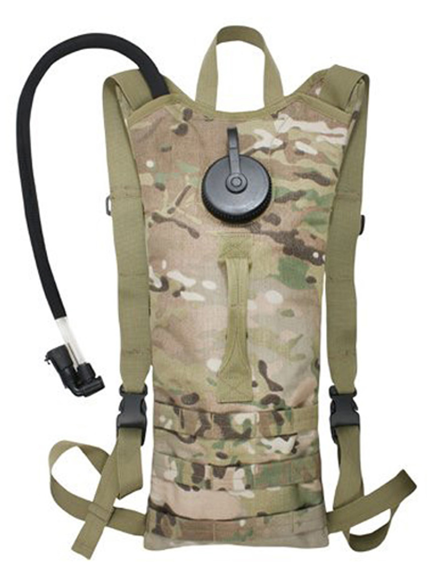1604 3 Liter Molle Backstrap Hydration System, MultiCam