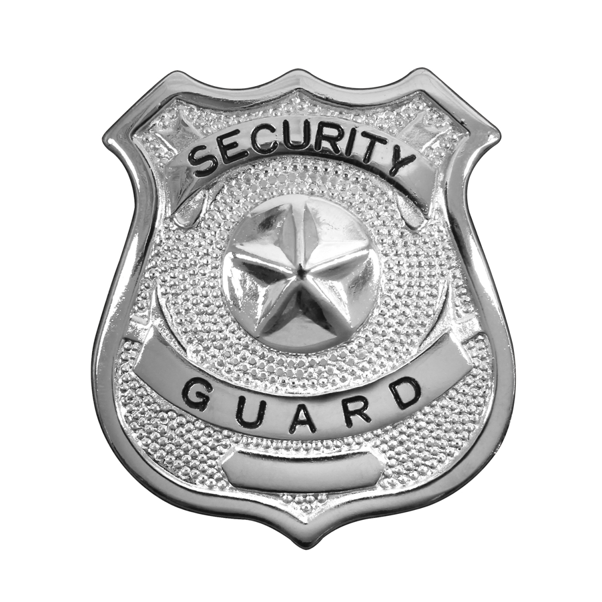 871 Security Guard Decal, Silver