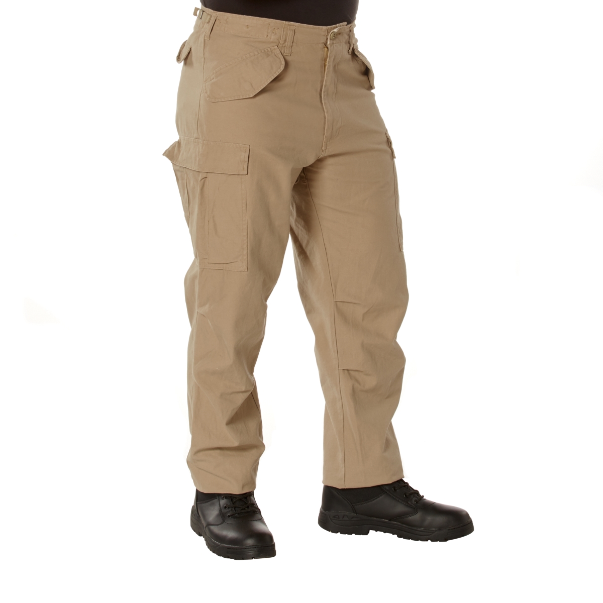 1459 Men Vintage M-65 Field Pants, Khaki - Extra Large