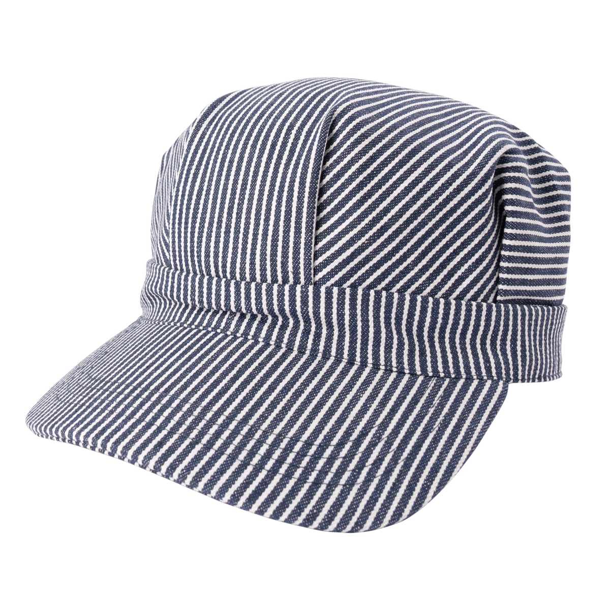 4958 Hickory Stripe Engineer Caps - Large
